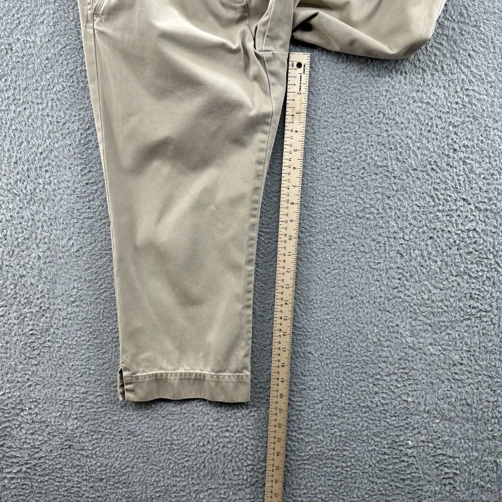 J. Crew Pants Women's 2 Tan Khaki Classic Twill Chino Pants Ladies 2 - Picture 9 of 13